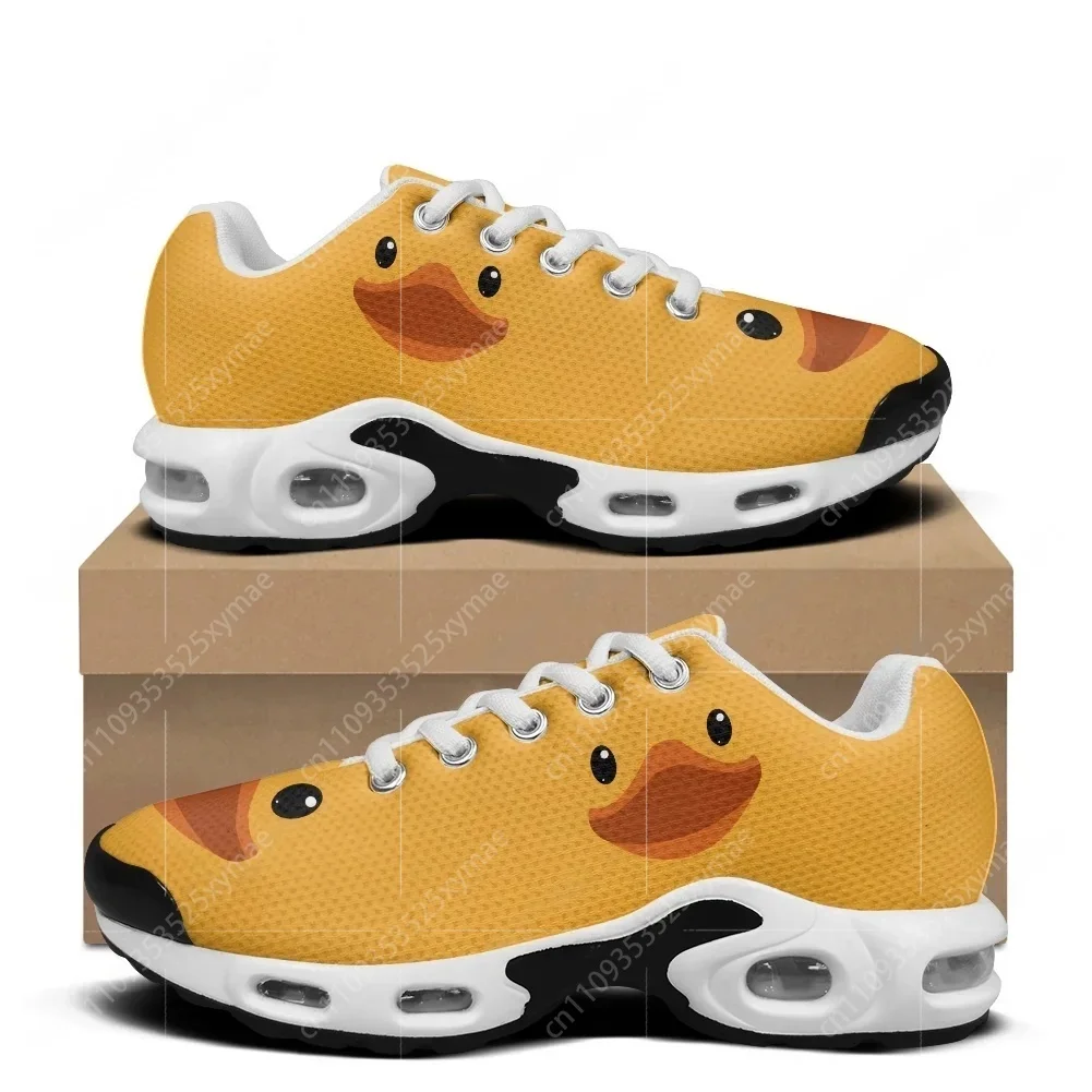 Men Shoes Yellow - Sneakers con Cuscinetto d'Aria con Motivo