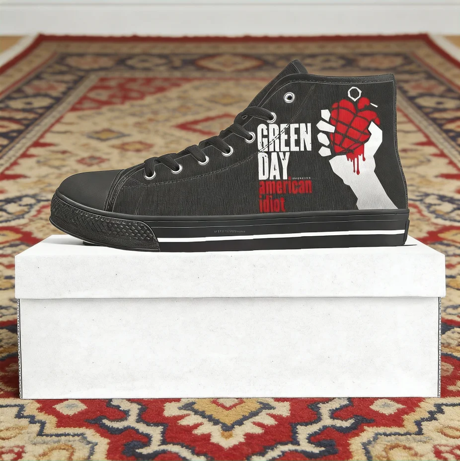 Canvas Sneaker High - Sneakers personalizzate Green Day Band High