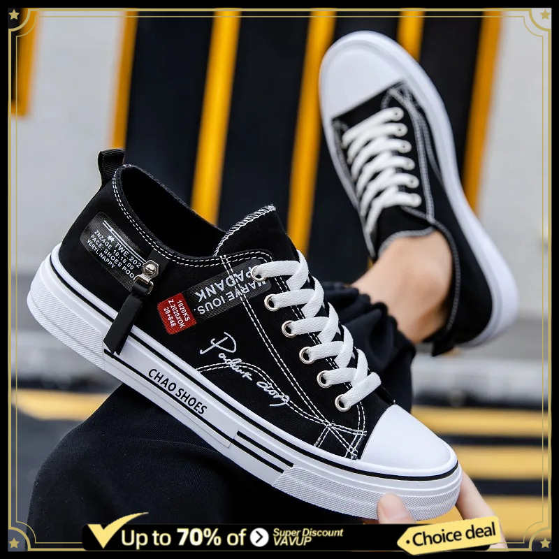 Canvas Sneaker High - Scarpe da uomo in tela alla