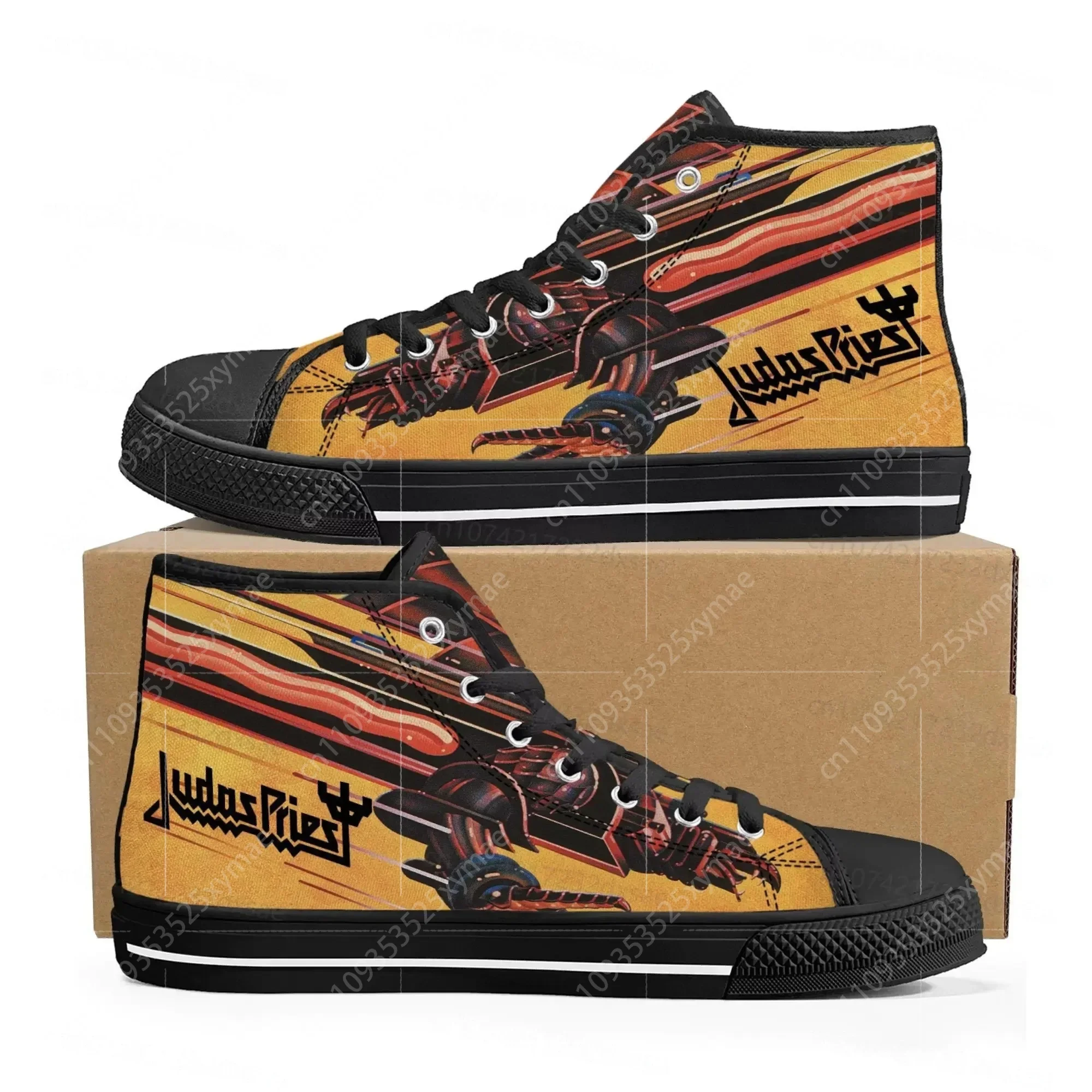 Canvas Sneaker High - Sneakers di Alta Qualità della Band