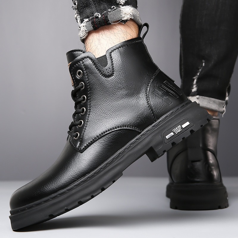 Nuovi Stivali da Uomo Autunno- - Men Shoes Yellow recensione e prezzo