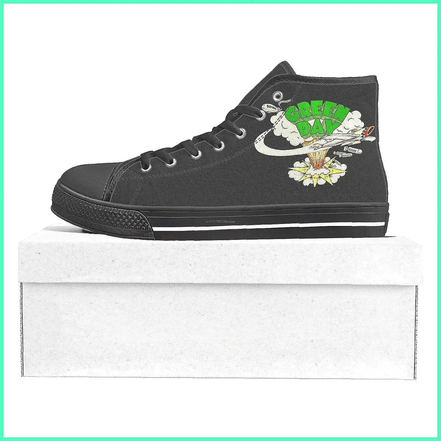 Sneakers personalizzate Green  - Canvas Sneaker High recensione e prezzo