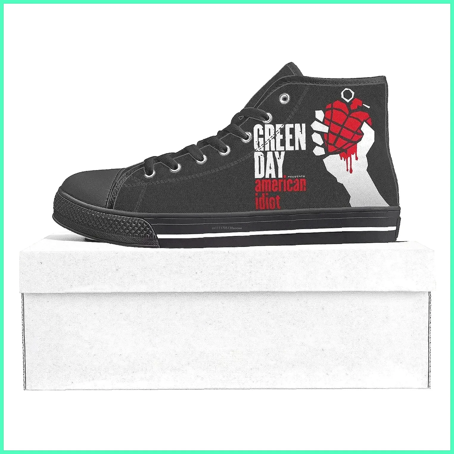 Sneakers personalizzate Green  - Canvas Sneaker High recensione e prezzo