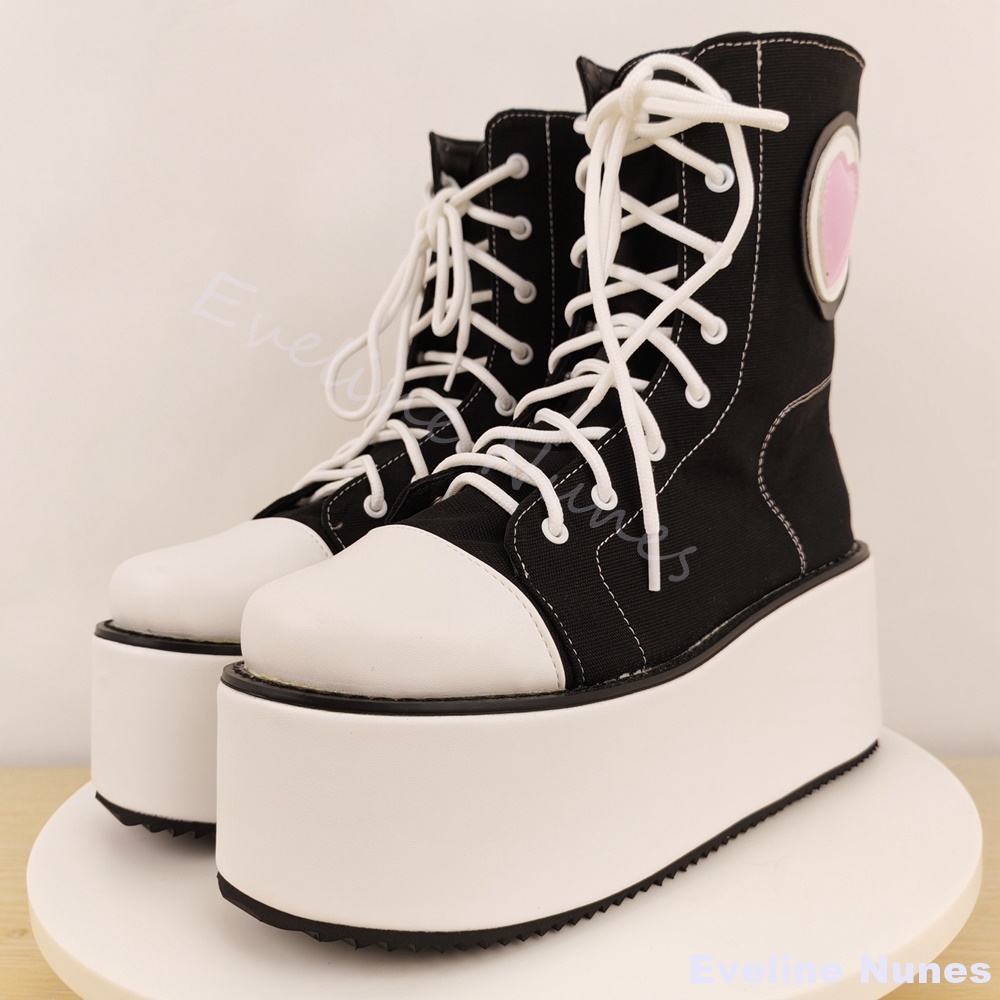 Scarpe di tela alte con suola  - Canvas Sneaker High recensione e prezzo