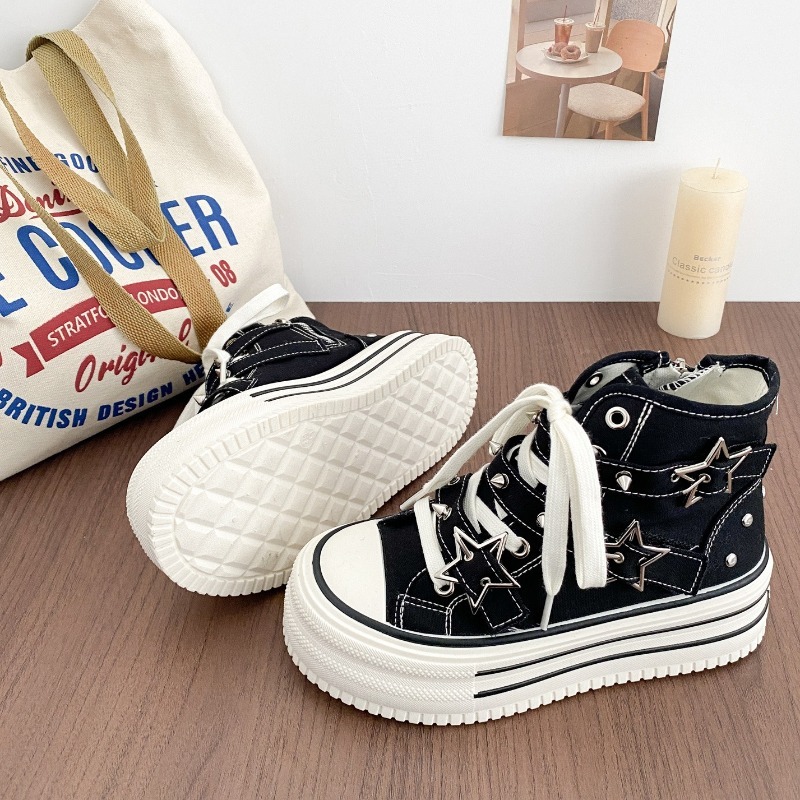 Scarpe da Donna Nuova Versione - Canvas Sneaker High recensione e prezzo