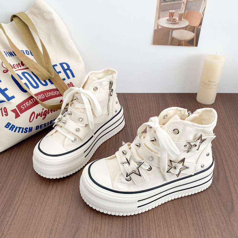 Scarpe da Donna Nuova Versione - Canvas Sneaker High recensione e prezzo