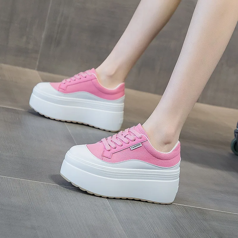 8 cm nuova tela in vera pelle  - Canvas Sneaker High recensione e prezzo