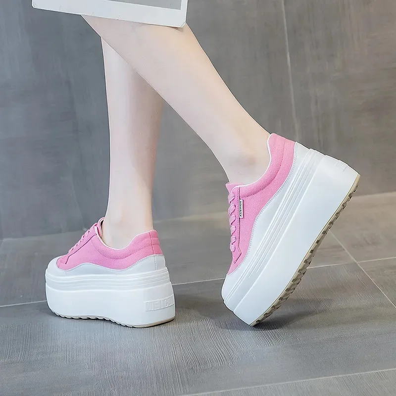 8 cm nuova tela in vera pelle  - Canvas Sneaker High recensione e prezzo