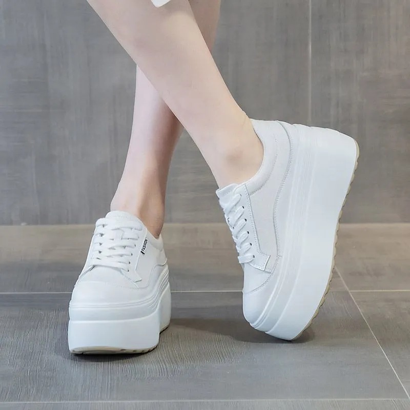 8 cm nuova tela in vera pelle  - Canvas Sneaker High recensione e prezzo