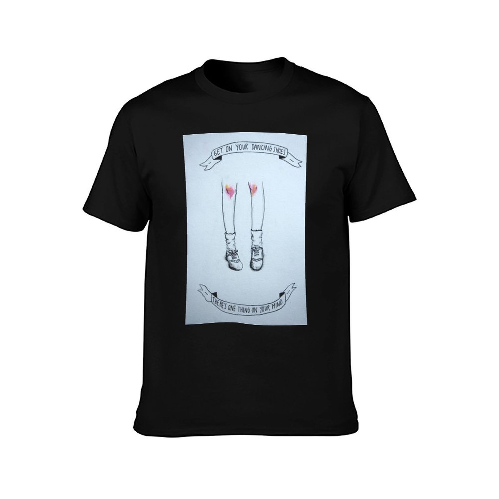 T-shirt con illustrazione di s - Men Shoes Illustration recensione e prezzo