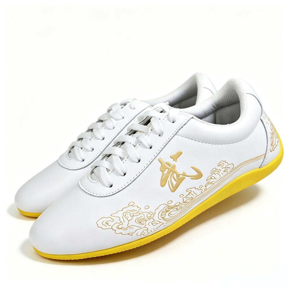 Scarpe da Tai Chi in Vera Pell - Men Shoes Yellow recensione e prezzo