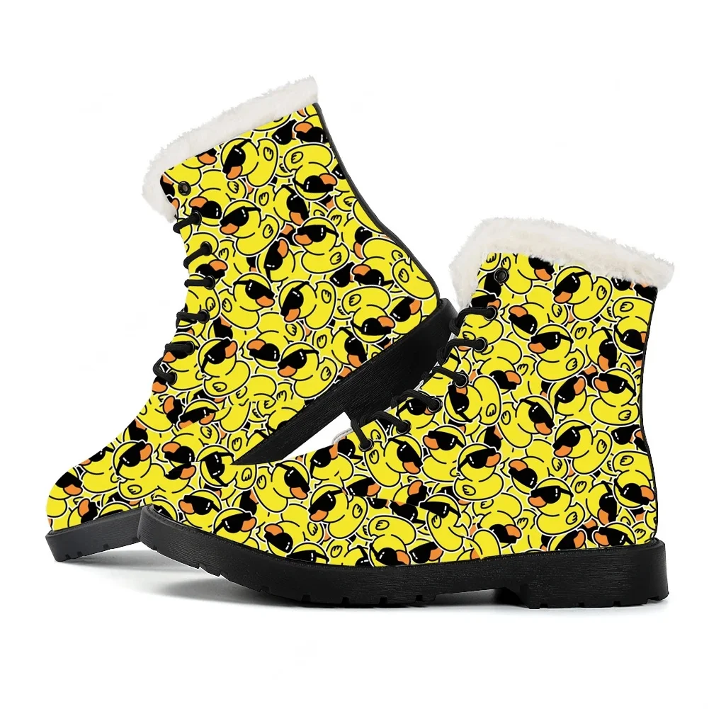 Stivali in peluche con stampa  - Men Shoes Yellow recensione e prezzo